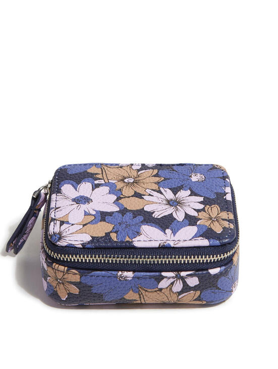 Vera Bradley Accessories - Vera Bradley - Essential Travel Pill Case - Faux Leather - Trellis Floral